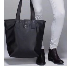 Lululemon Black Mantra Reversible Tote